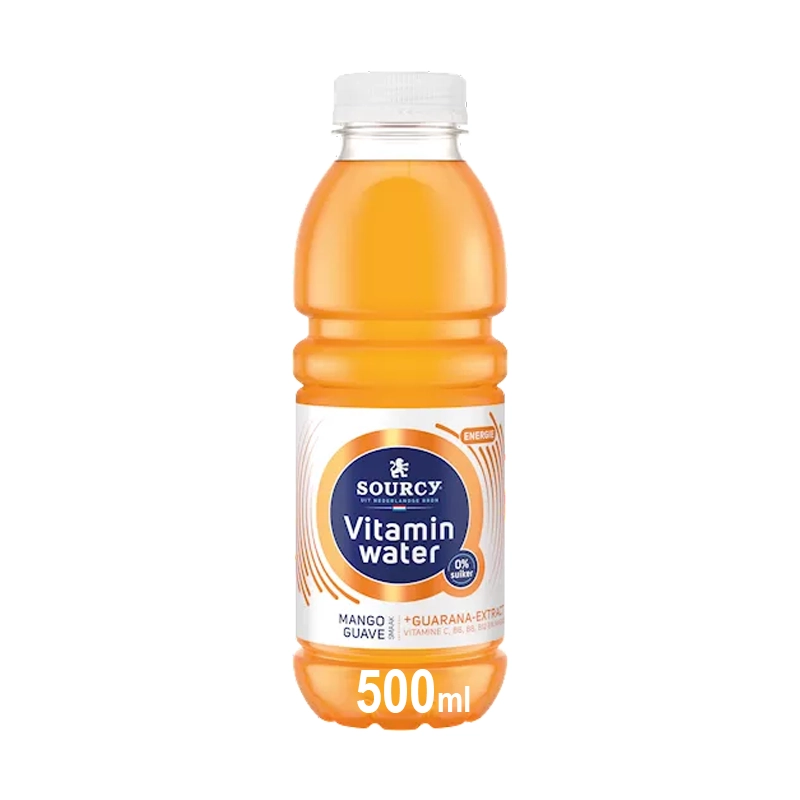 Sourcy vitamin water mango guave 0,0% PET (6x 50cl)