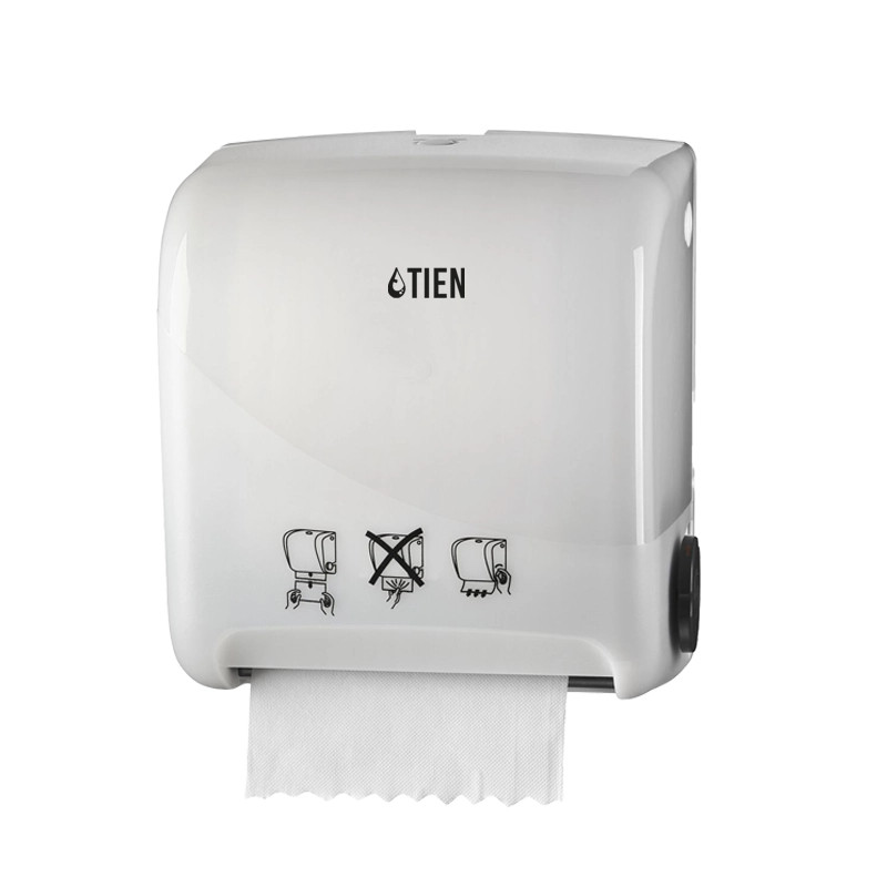 TIEN dispenser handdoekrol wit