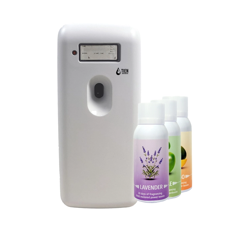 TIEN dispenser luchtverfrisser wit