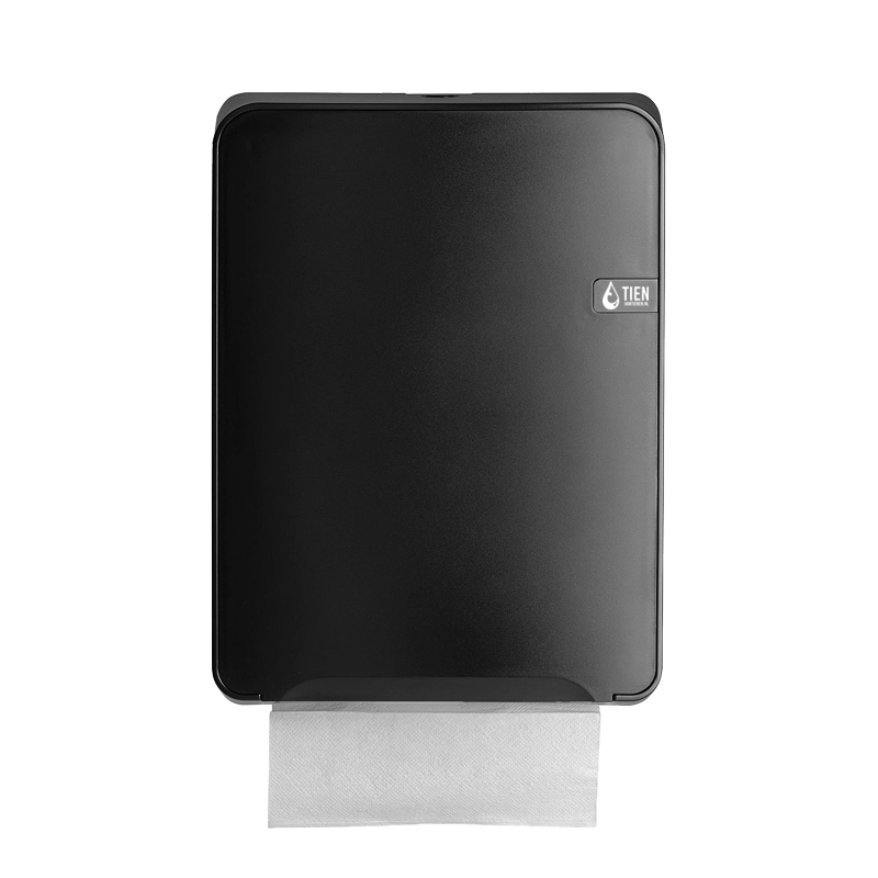 TIEN dispenser vouwhanddoek zwart