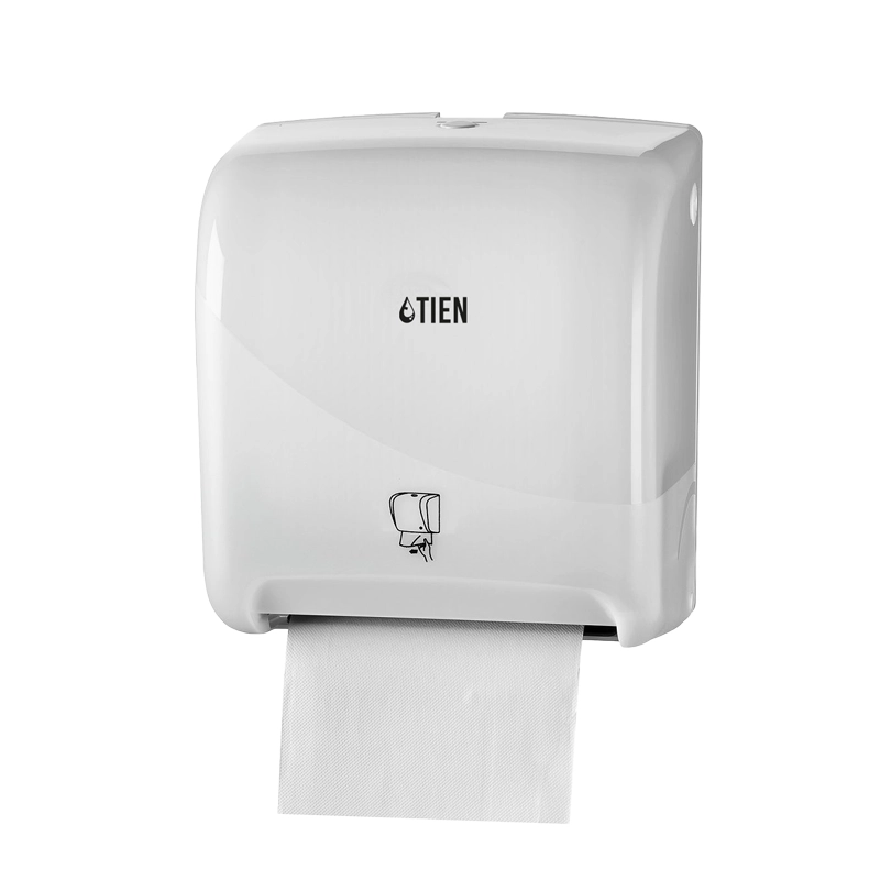 TIEN dispenser handdoekrol automatisch wit