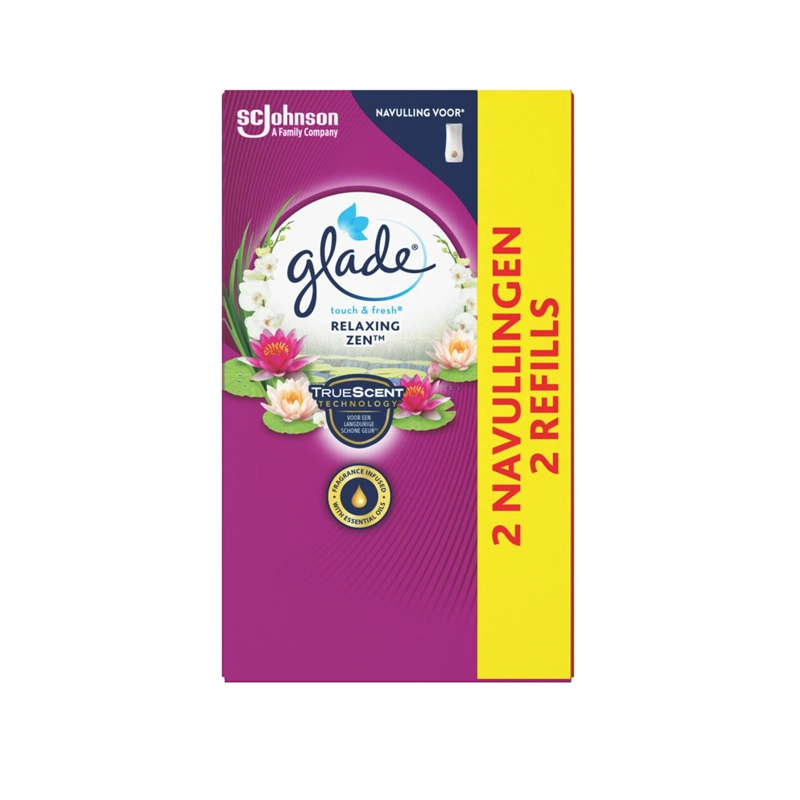 Glade touch & fresh relaxing zen navulling