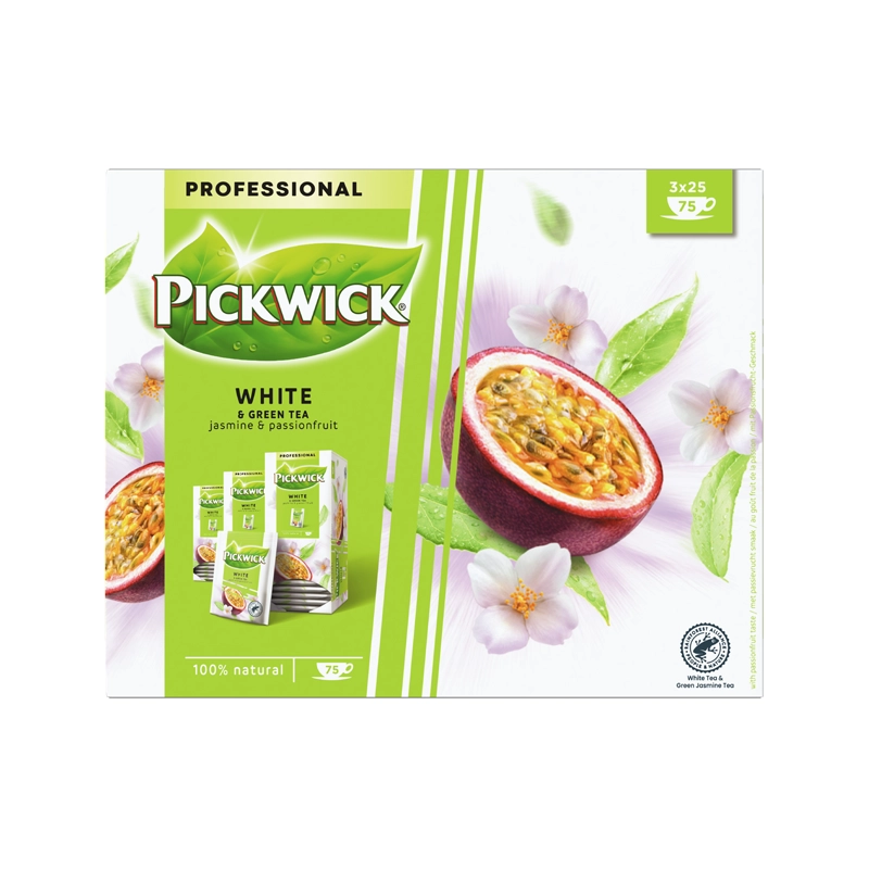 Pickwick Witte & Groene Thee Jasmijn & Passievrucht