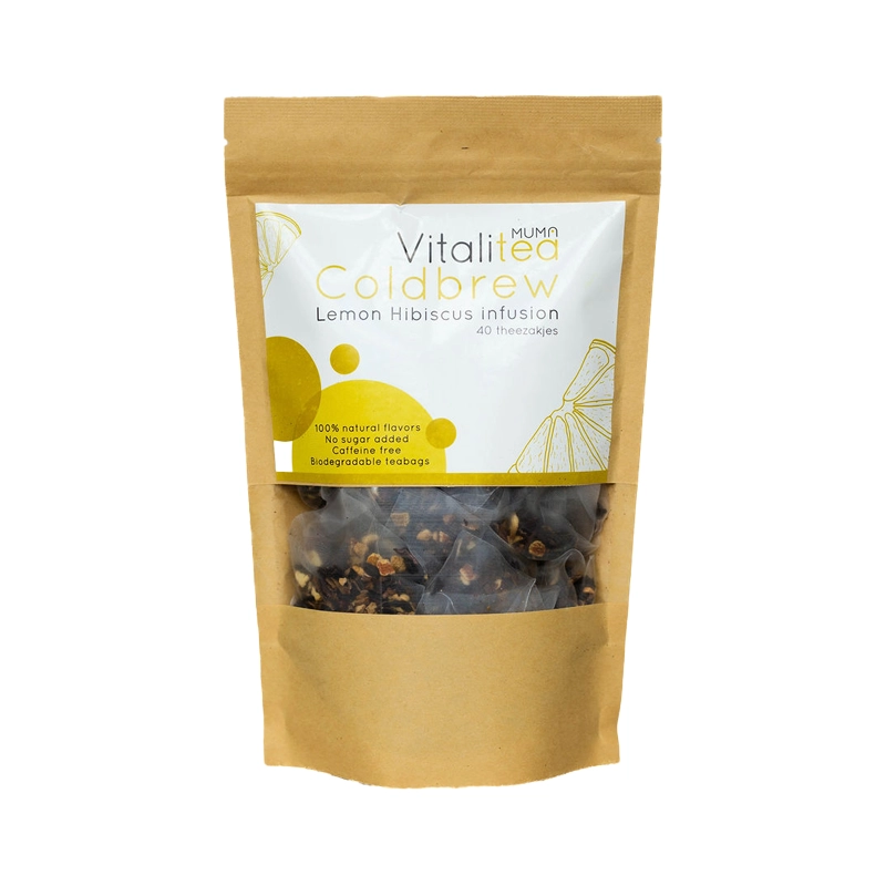 Vitalitea coldbrew lemon hibiscus infusion