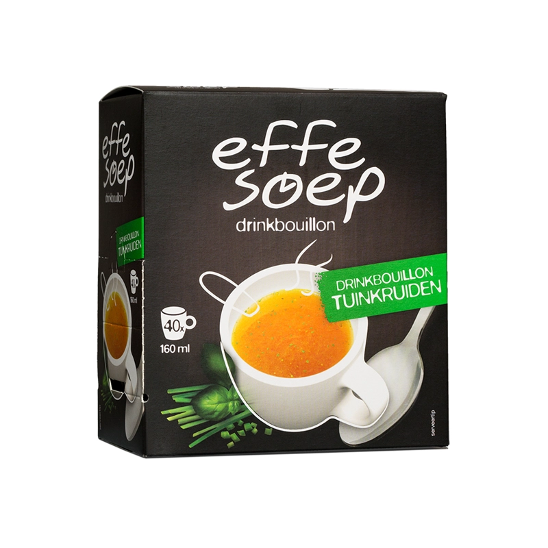 Effe Soep drinkbouillon tuinkruiden