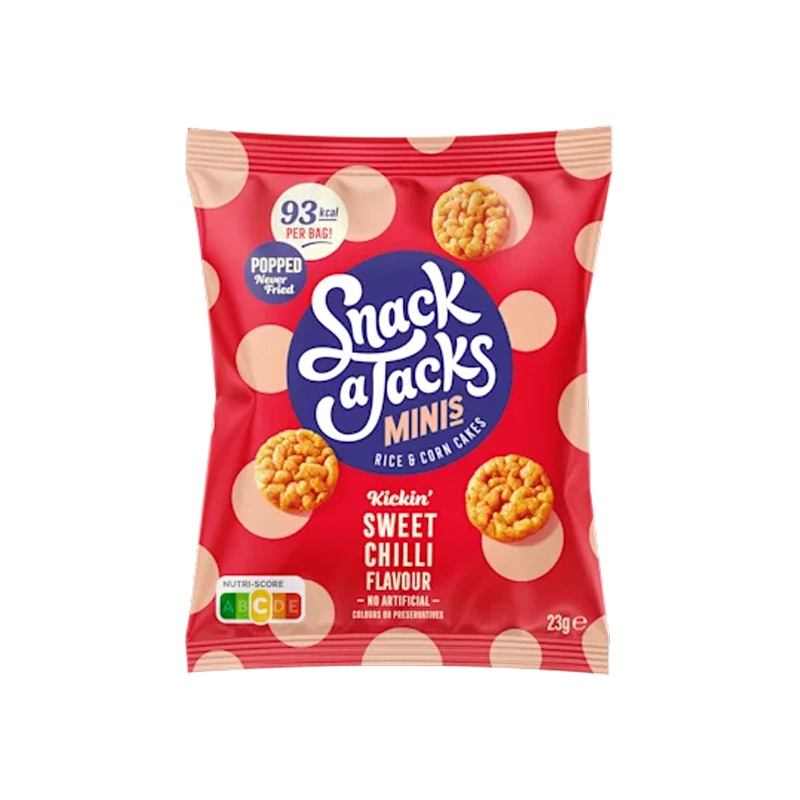 Snack-a-Jacks mini sweet chili zakje 23 gram