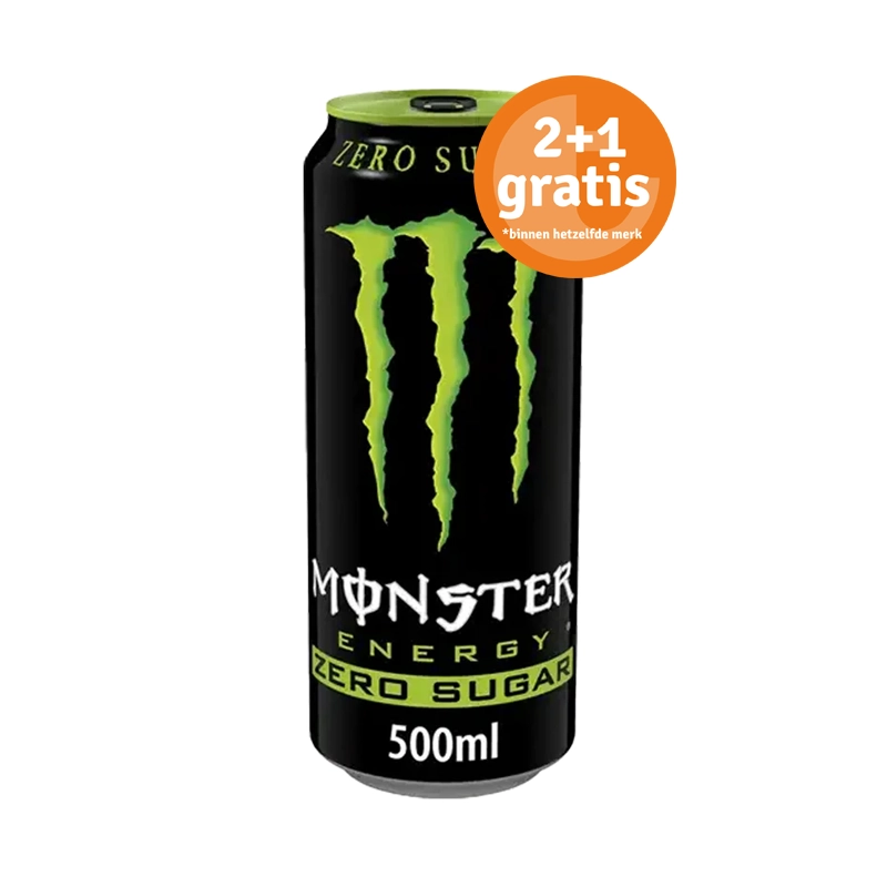 Monster Energy Zero Sugar blik (12x50cl)