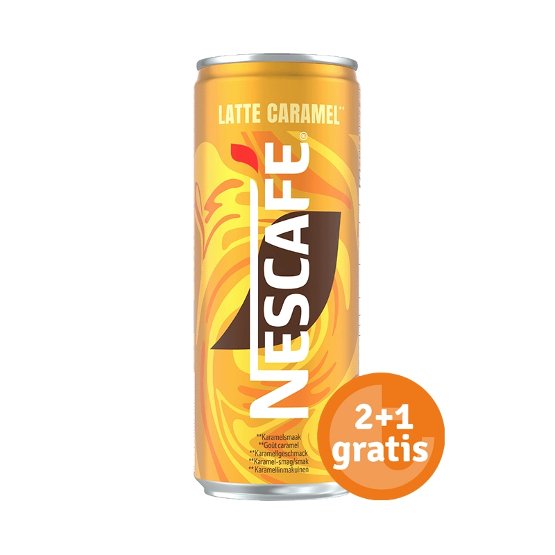 Nescafé ijskoffie latte caramel (12x25cl)
