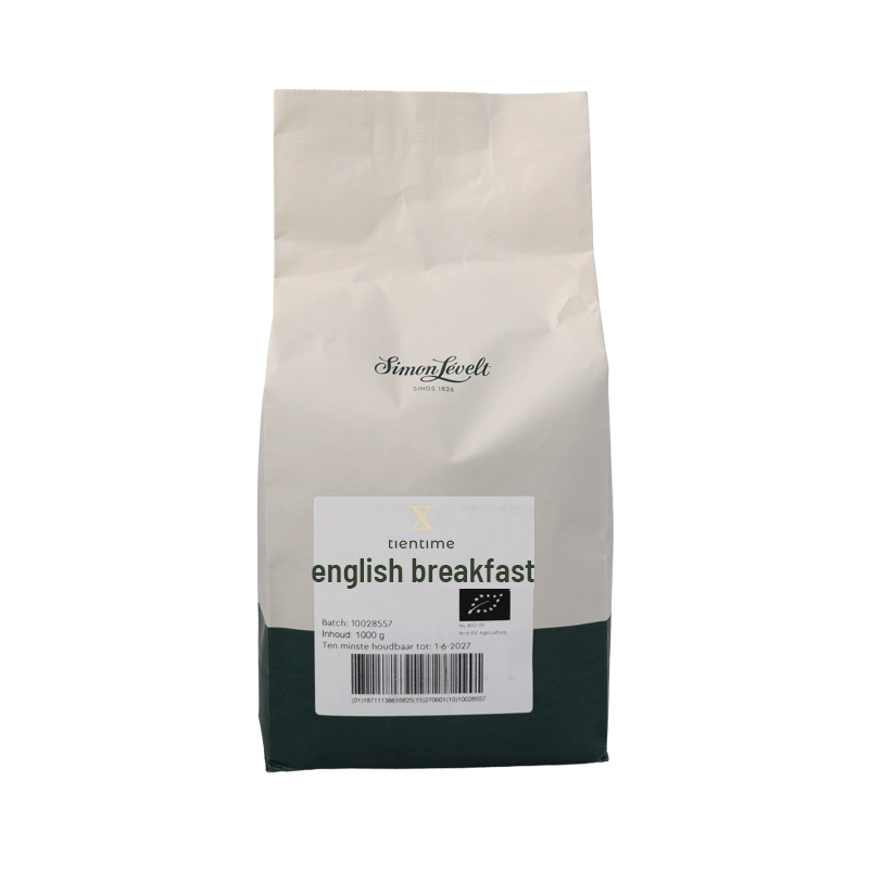 Tientime english breakfast losse thee 1kg biologisch