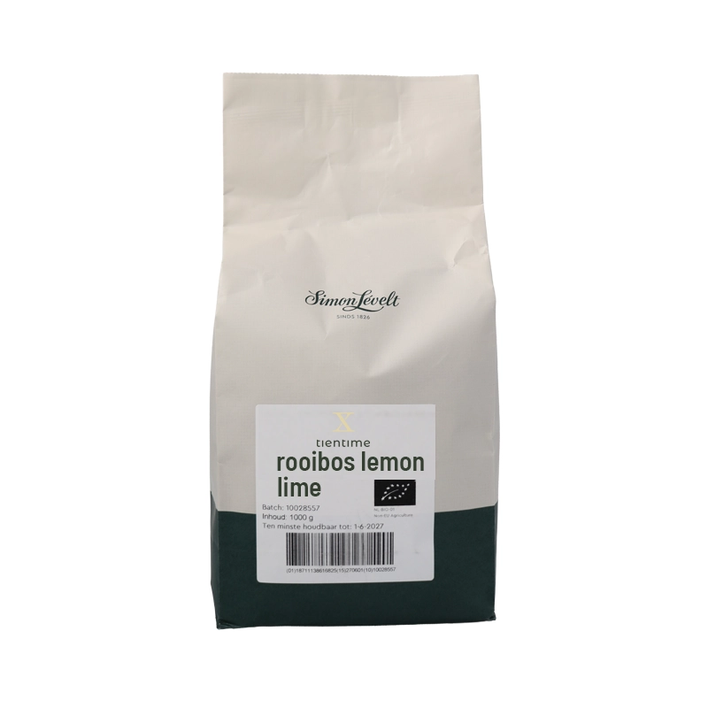 Tientime rooibos orange lemon lime losse thee 1kg biologisch