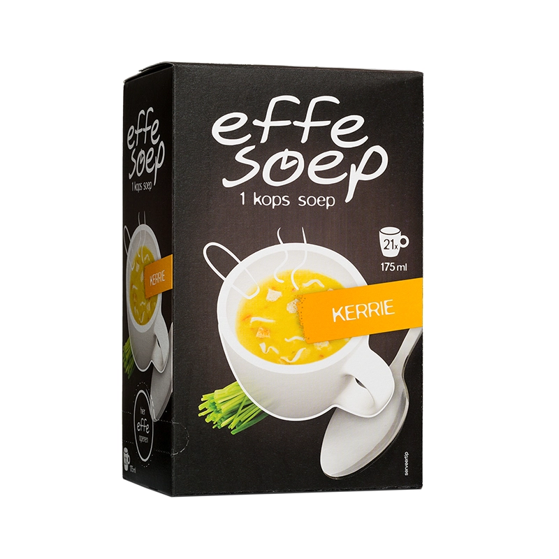 Effe Soep 1-kops soep kerrie