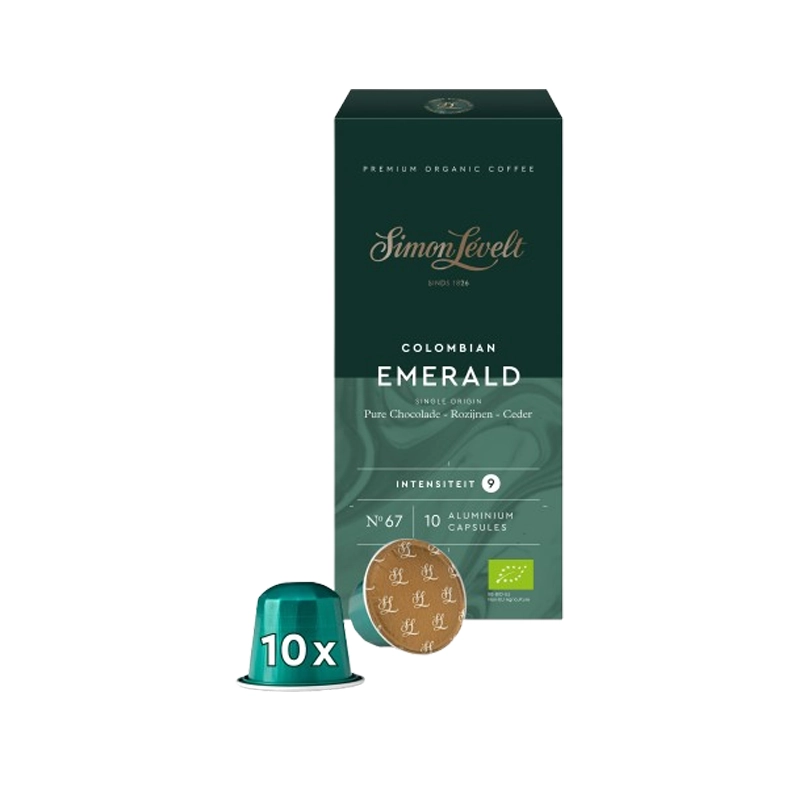Simon Levelt Colombian Emerald Ncups biologisch