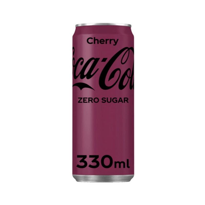 Coca-Cola zero cherry sleekcan (24x33 cl)