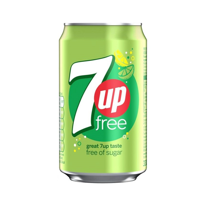 7-up light blik (24x33cl)