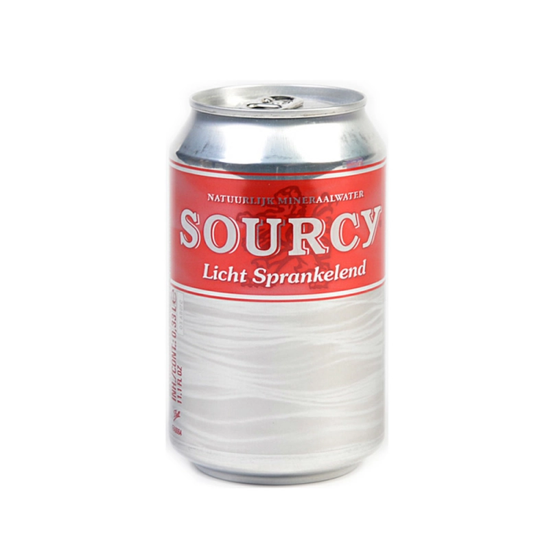 Sourcy mineraalwater sprankelend blik (24 x 33 cl)