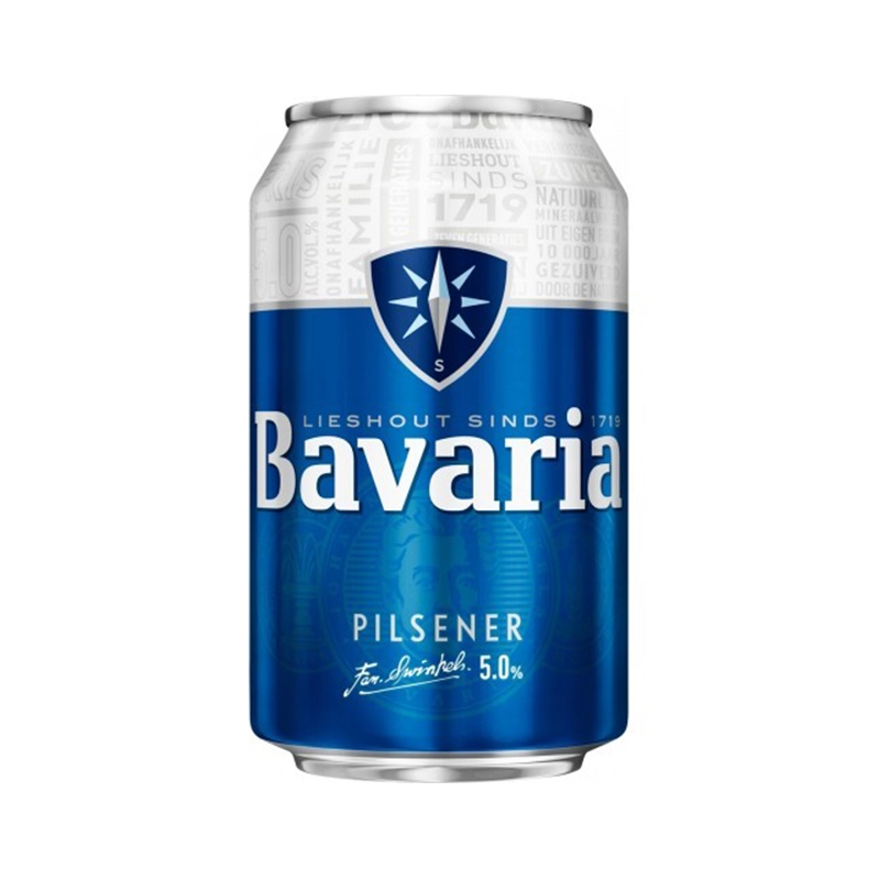 Bavaria bier blik