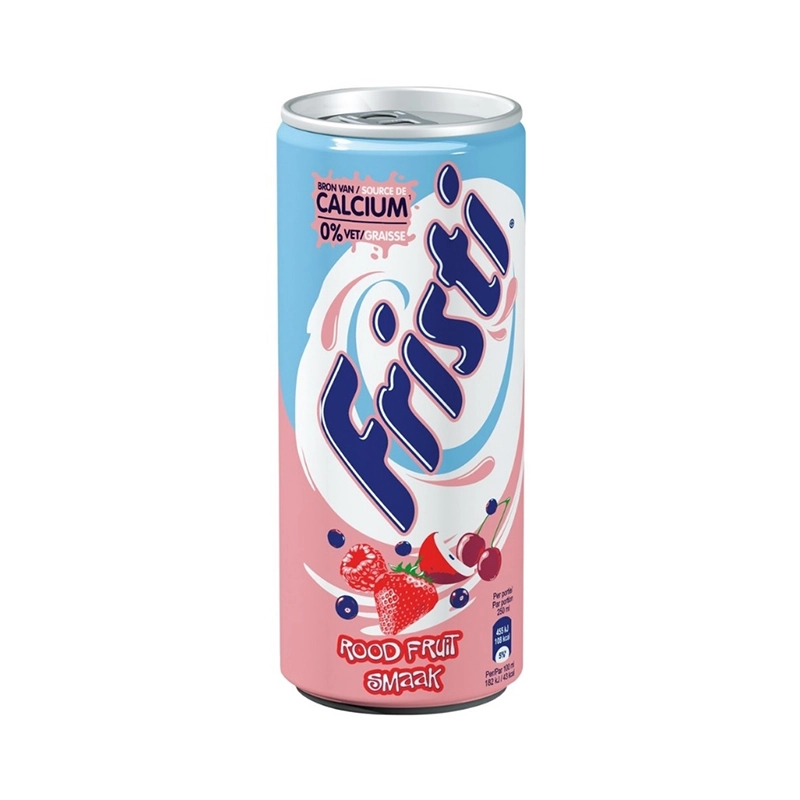 Fristi rood fruit blik (24 x 25 cl)