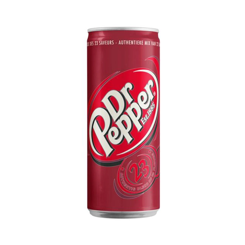 Dr. Pepper sleekcan blik (24 x 33 cl)