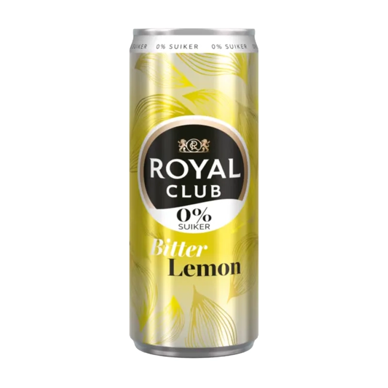 Royal Club bitter lemon blik (12x25cl)