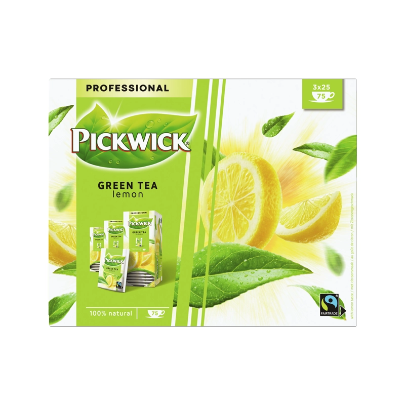 Pickwick Groene Thee Lemon Fairtrade