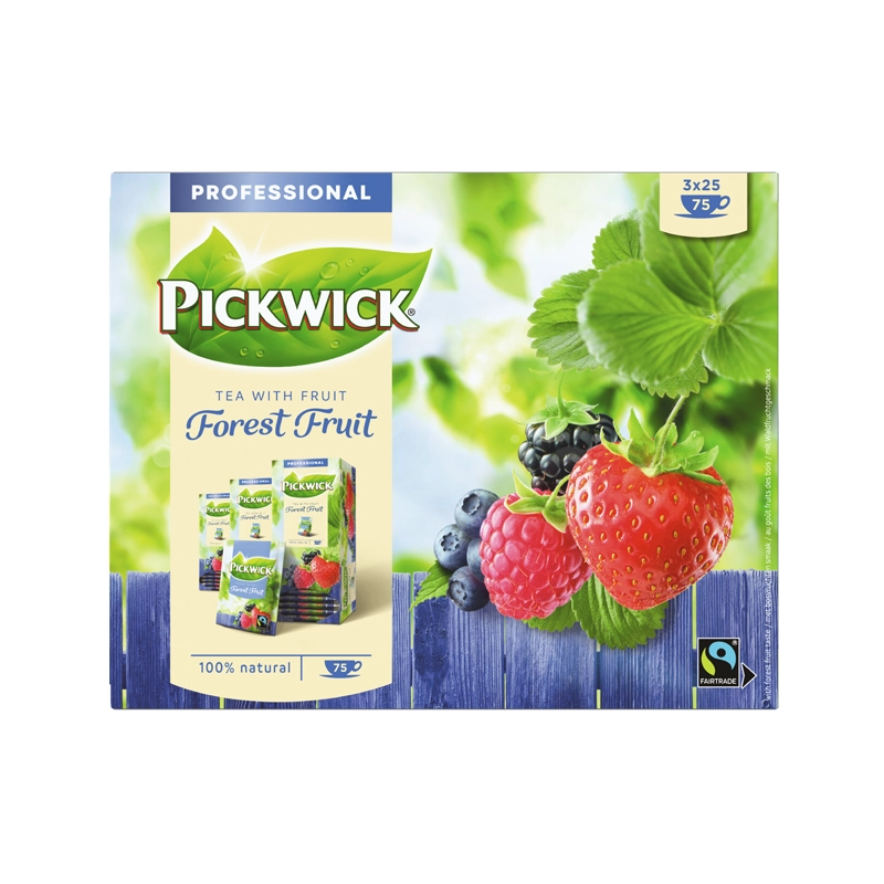 Pickwick Bosvruchten thee fairtrade