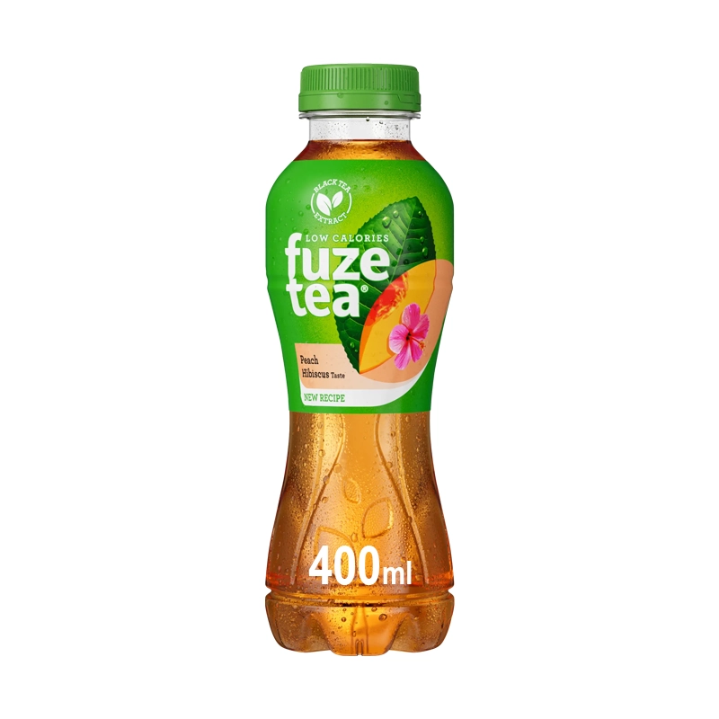 Fuze Tea black tea peach hibiscus PET (12x 40cl)