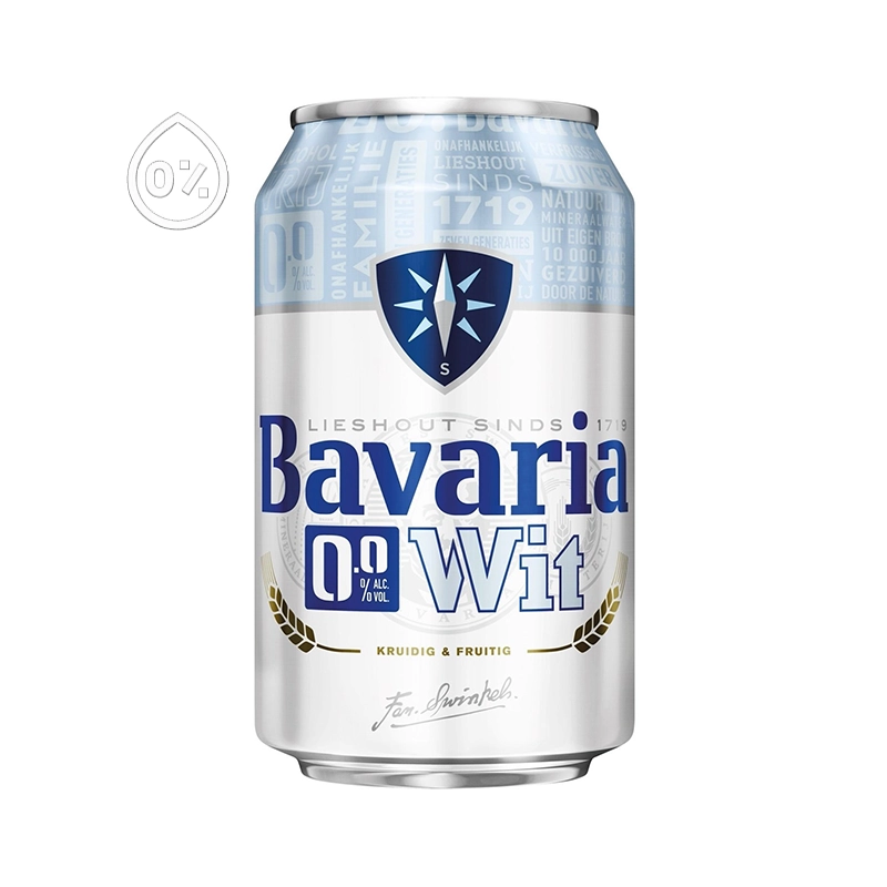 Bavaria witbier 0% blik
