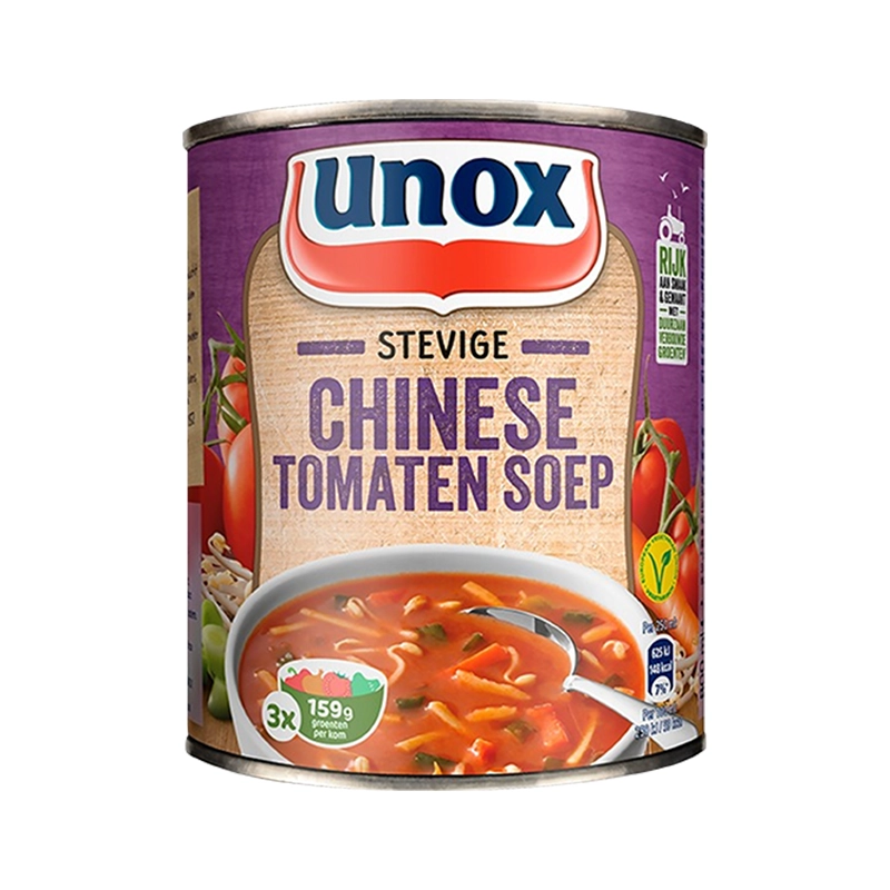 Unox Stevige Chinese tomatensoep 800 ml
