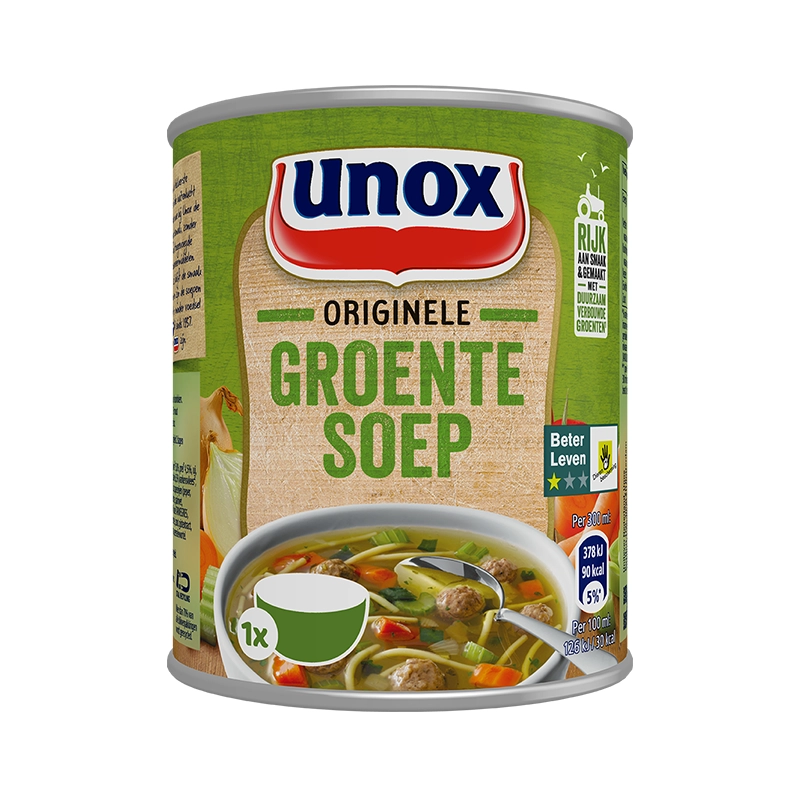 Unox stevige groentensoep 800 ml