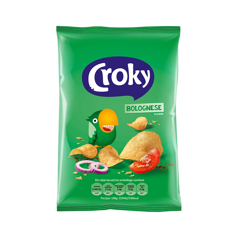 Croky Chips bolognese thick tasty