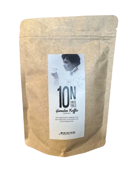 10N espresso Allegro cafeïnevrije maling biologisch 250gram