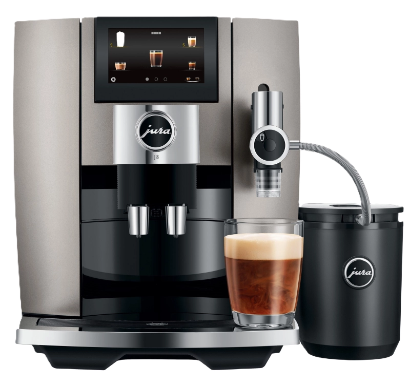 Jura J8 Midnight Silver