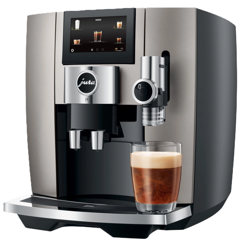 Jura J8 Midnight Silver