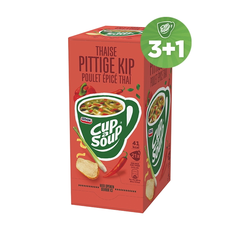 Cup-a-Soup Thaise Pittige Kip